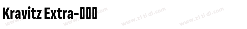 Kravitz Extra字体转换 Kravitz Extra字体转换